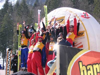 Podium druynowe